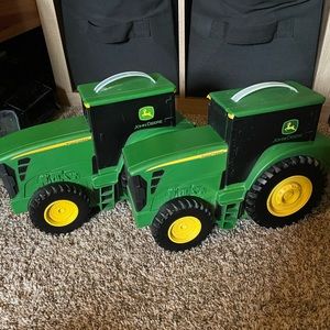 2 John Deere tractor carry cases. Great condition! Never used, just for show!